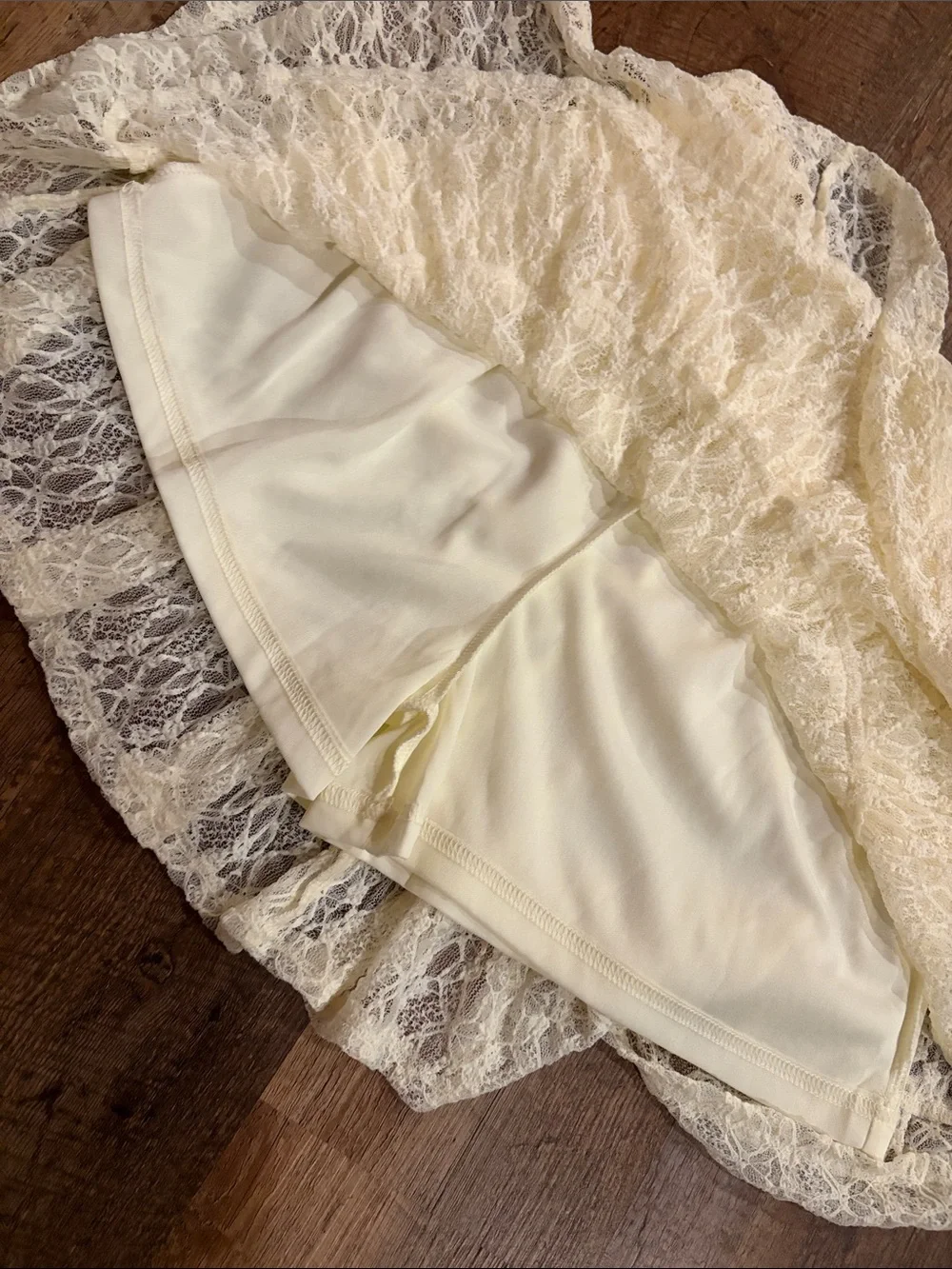 Pink Lilly lace skit medium